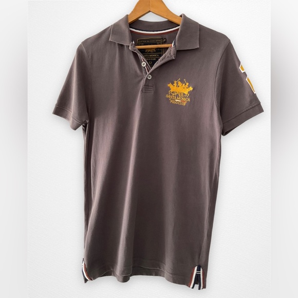 SANTA MÓNICA POLO CLUB MEN’S SHIRT SIZE SMALL - Picture 1 of 12